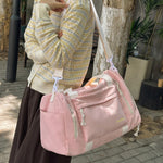 Travel Bag Multi-Compartment Water-Resistant Padded Shoulder Straps