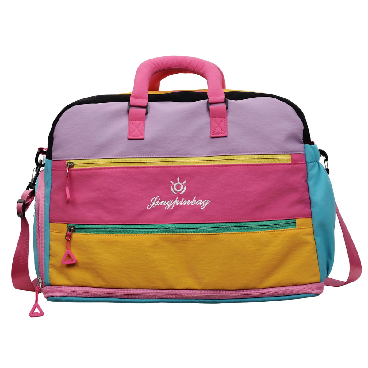 Travel Bag Multi-Pocket Durable Fabric Adjustable Strap