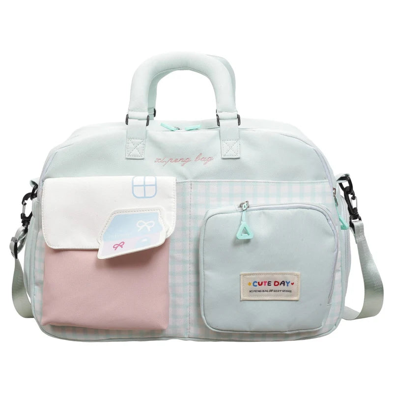 Travel Bag Multiple Pockets Padded Handles & Adjustable Strap