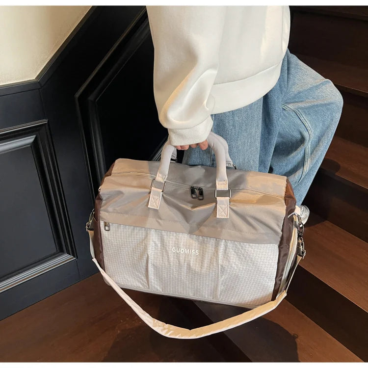 Travel Bag Spacious Weather-Resistant Adjustable Strap