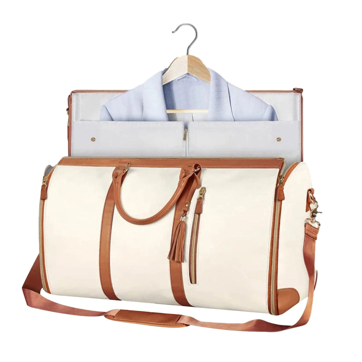 Travel Bag Water-Resistant Oxford Expandable Zipper & Multiple Pockets