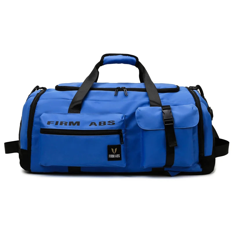 Travel Bag Weather-Resistant Multi-Compartment Padded Handles & Adjustable Strap