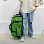 Travel Bag Weather-Resistant Multi-Compartment Padded Handles & Adjustable Strap