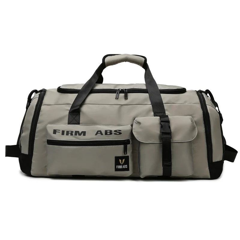 Travel Bag Weather-Resistant Multi-Compartment Padded Handles & Adjustable Strap