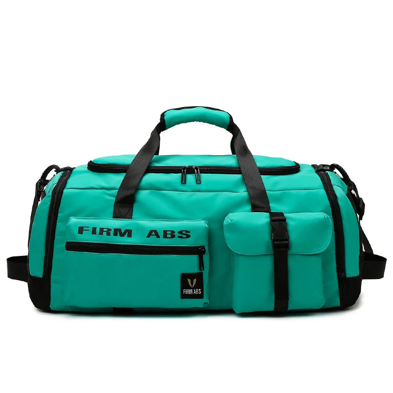 Travel Bag Weather-Resistant Multi-Compartment Padded Handles & Adjustable Strap