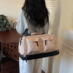 Travel Carryall Bag Multi-Pocket Padded Handles & Adjustable Strap