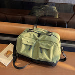 Travel Carryall Bag Multi-Pocket Padded Handles & Adjustable Strap