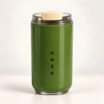 Travel Coffee Cup Stainless Steel Insulated Leakproof Lid