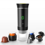Travel Coffee Maker Cordless One-Touch Includes Travel Cup