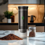 Travel Coffee Maker Cordless One-Touch Includes Travel Cup