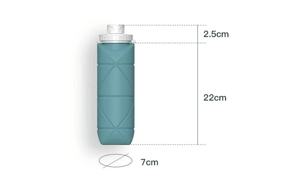Travel Cup Foldable Space-Saving 20.3 Oz