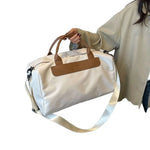 Travel Duffel Bag Durable Fabric Multiple Compartments & Adjustable Strap