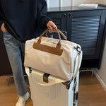 Travel Duffel Bag Durable Fabric Multiple Compartments & Adjustable Strap
