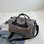 Travel Duffel Bag Durable Fabric Multiple Compartments & Adjustable Strap