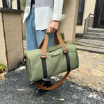Travel Duffel Bag Durable Fabric Multiple Pockets