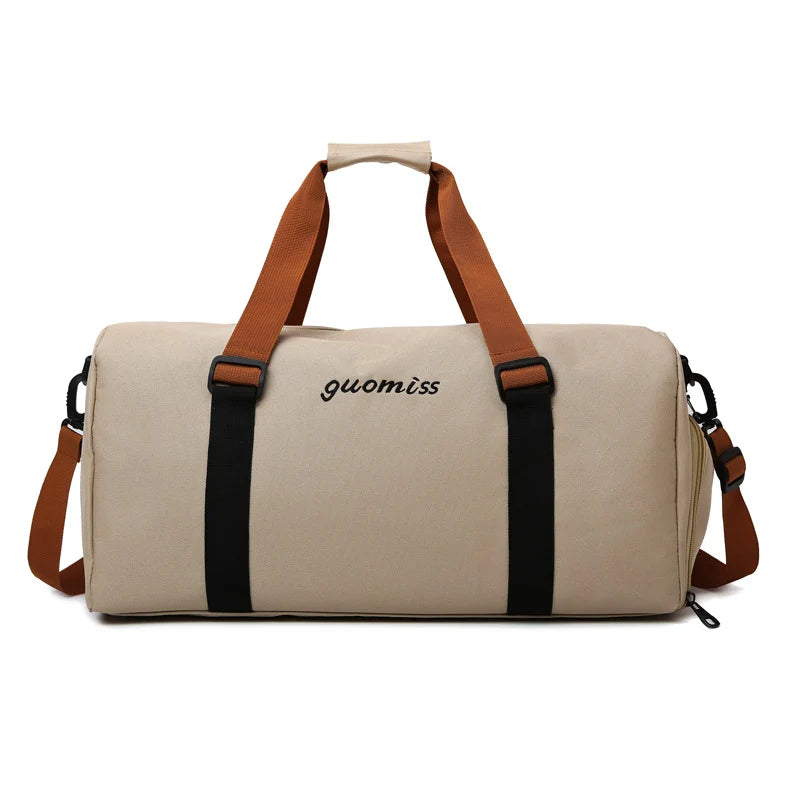 Travel Duffel Bag Durable Fabric Multiple Pockets