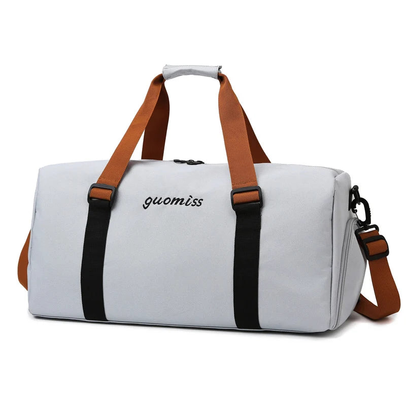 Travel Duffel Bag Durable Fabric Multiple Pockets