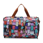 Travel Duffel Bag Durable Multiple Pockets Adjustable Straps