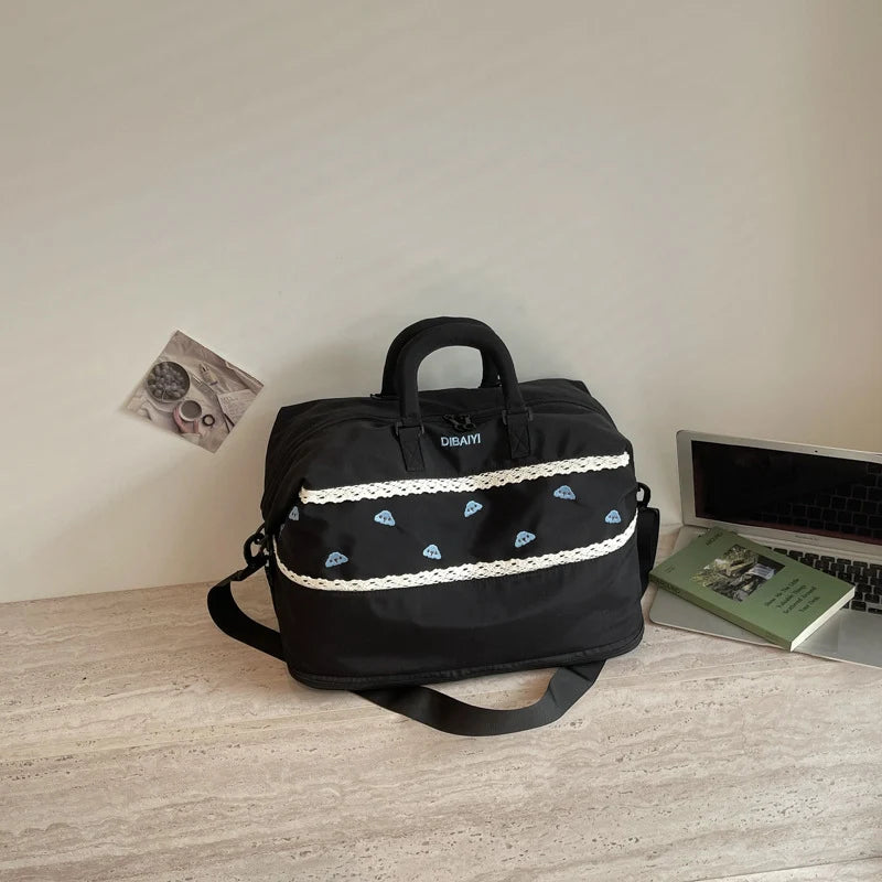Travel Duffel Bag Large Capacity Adjustable Strap