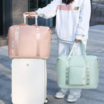 Travel Duffel Bag Large Capacity Durable Fabric Padded Handles