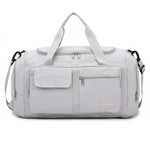 Travel Duffel Bag Large Capacity Multi-Pocket Detachable Shoulder Strap