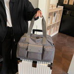 Travel Duffel Bag Large Capacity Multi-Pocket Durable Fabric