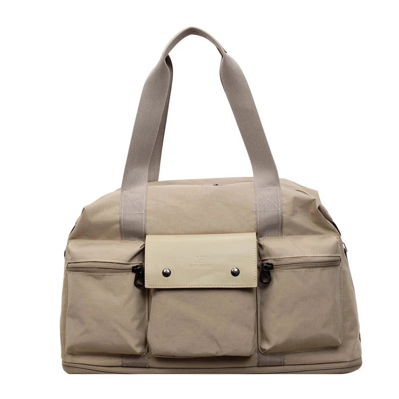 Travel Duffel Bag Large Capacity Multi-Pocket Durable Fabric