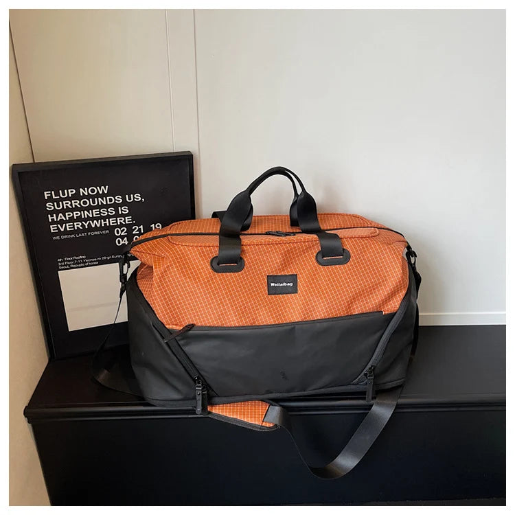 Travel Duffel Bag Large Capacity Multiple Compartments