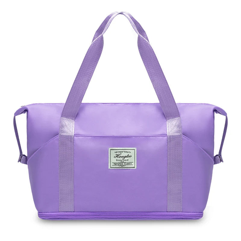 Travel Duffel Bag Large Capacity Water-Resistant Multiple Pockets