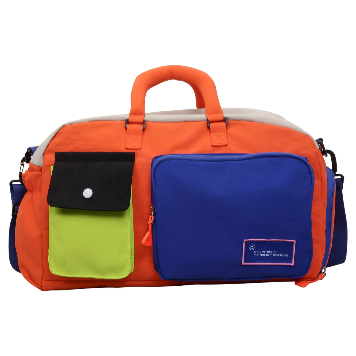 Travel Duffel Bag Large Capacity Water-Resistant Multiple Pockets