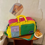 Travel Duffel Bag Large Capacity Water-Resistant Multiple Pockets