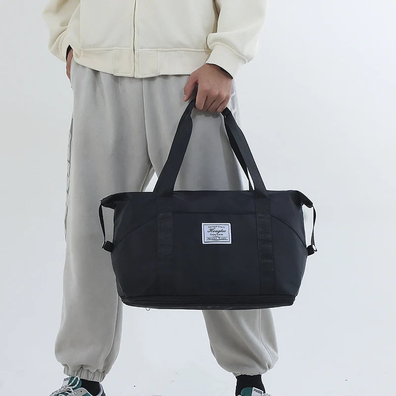 Travel Duffel Bag Large Capacity Water-Resistant Multiple Pockets