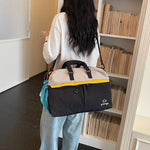 Travel Duffel Bag Large Capacity Water-Resistant Multiple Pockets