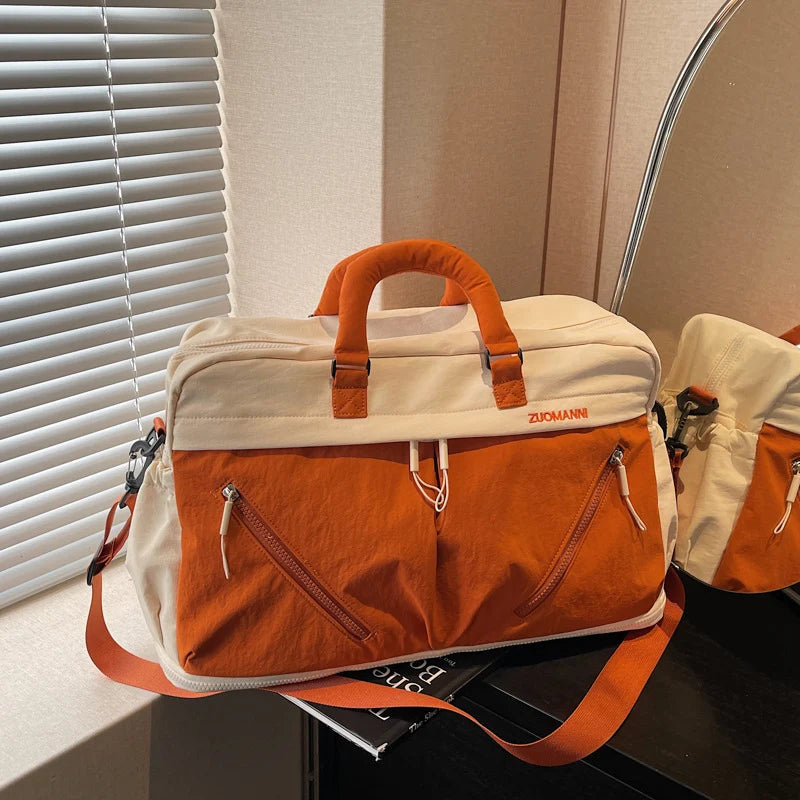 Travel Duffel Bag Lightweight & Durable Multiple Compartments