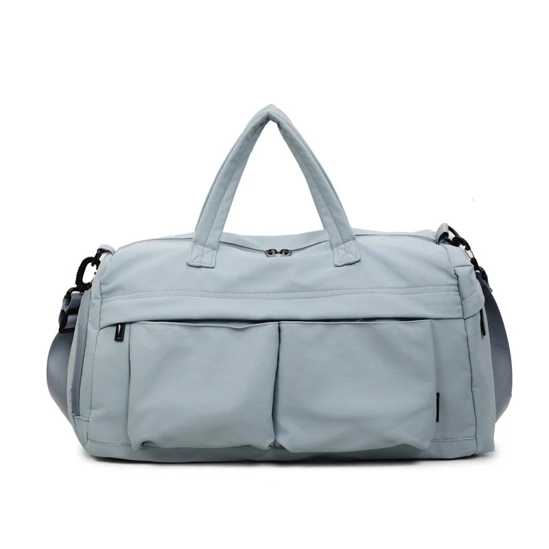 Travel Duffel Bag Lightweight Multiple Compartments & Padded Shoulder Strap
