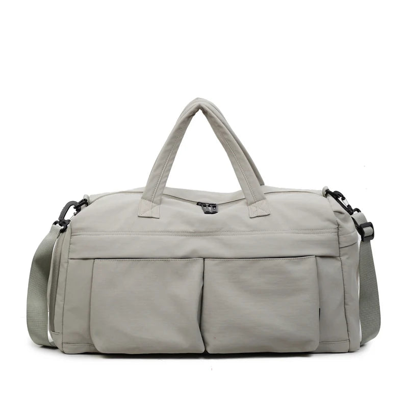 Travel Duffel Bag Lightweight Multiple Compartments & Padded Shoulder Strap