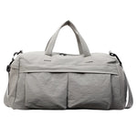 Travel Duffel Bag Lightweight Multiple Pockets Removable Shoulder Strap