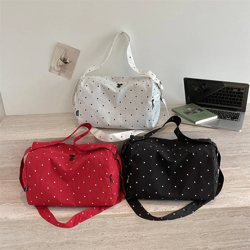 Travel Duffel Bag Lightweight Washable Multi-Pocket