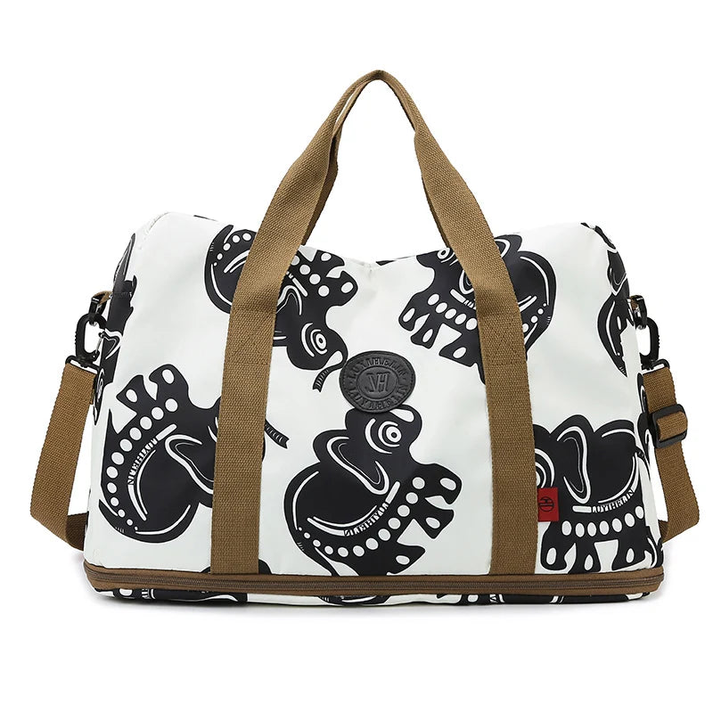 Travel Duffel Bag Lightweight & Water-Resistant Spacious Interior