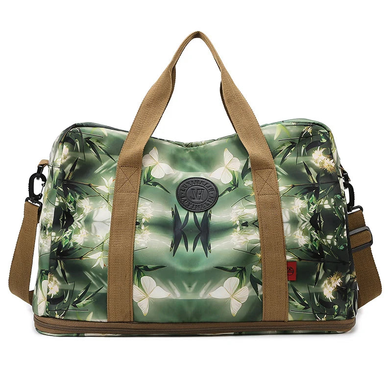 Travel Duffel Bag Lightweight & Water-Resistant Spacious Interior