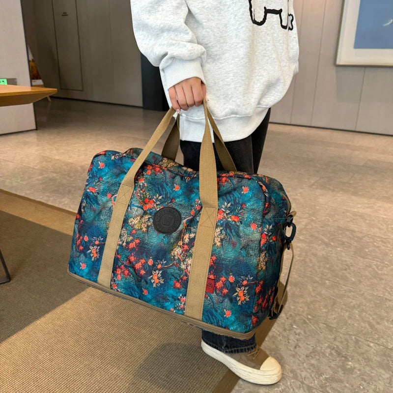 Travel Duffel Bag Lightweight & Water-Resistant Spacious Interior