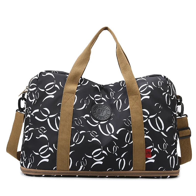 Travel Duffel Bag Lightweight & Water-Resistant Spacious Interior