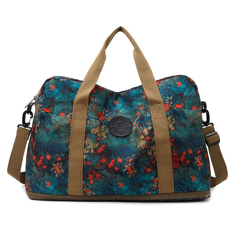 Travel Duffel Bag Lightweight & Water-Resistant Spacious Interior