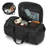 Travel Duffel Bag Multi-Compartment Water-Resistant Padded & Adjustable Strap