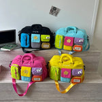 Travel Duffel Bag Multi-Pocket Lightweight Adjustable Strap & Handles