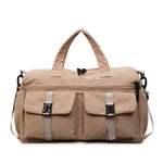 Travel Duffel Bag Multi-Pocket Weather-Resistant Adjustable Strap