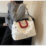 Travel Duffel Bag Overhead-Ready Weather-Resistant Removable Shoulder Strap