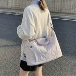 Travel Duffel Bag Overhead-Ready Weather-Resistant Removable Shoulder Strap