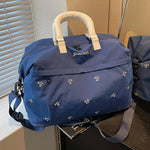 Travel Duffel Bag Overhead-Ready Weather-Resistant Removable Shoulder Strap
