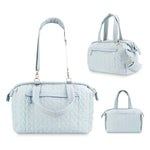 Travel Duffel Bag Quilted & Spacious Adjustable Shoulder Strap
